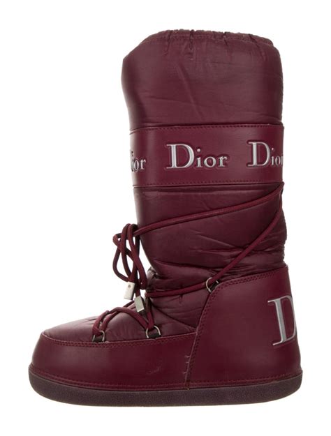 dior boots snow|christian dior thigh boots.